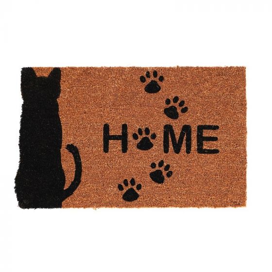 Home Fußmatte Sie Kaufen und Esschert | Kokos 75x45 c Design Katze | |