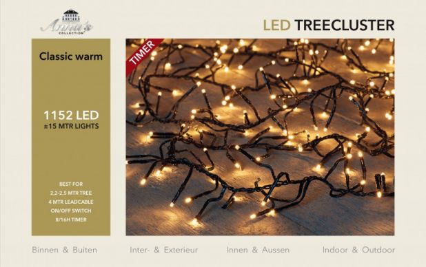 Kaufen Sie Treecluster Weihnachtsbaumbeleuchtung, 1152 LEDs