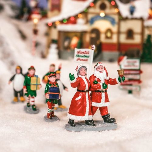 LEMAX Santa's Elf Parade | Set Of 7