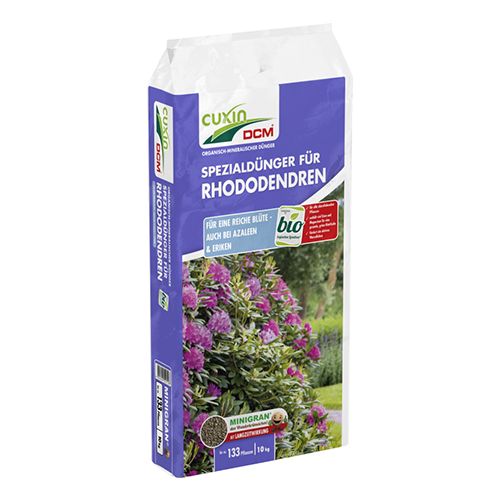 CUXIN DCM | Spezialdünger für Rhododendren | 10 kg für 133 Pflanzen