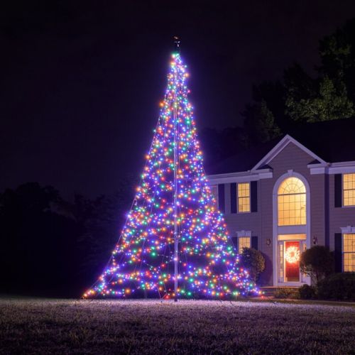 Weihnachtsbaum für mit | Kaufen 480 | 320 LEDs Sie Stern | Draußen cm