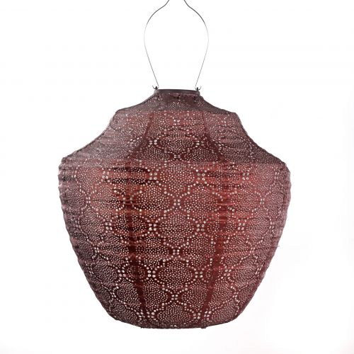 LUMIZ Solar-Lampion Krone | Bazaar | Kupfer | Ø40 cm