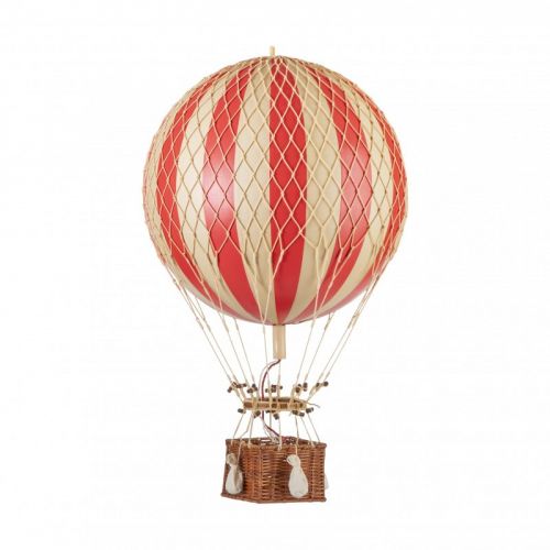 Modell Heißluftballon | Rot gestreift | Royal Aero - Ø 32 cm