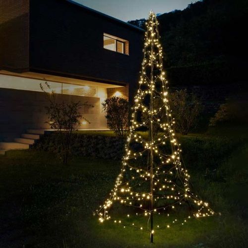 LED Weihnachtsbaum Hytte, Outdoor