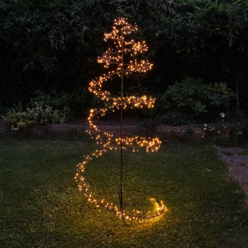 Baum Swirl Cluster | 480 LEDs | Warmweiß | Anna's Collection