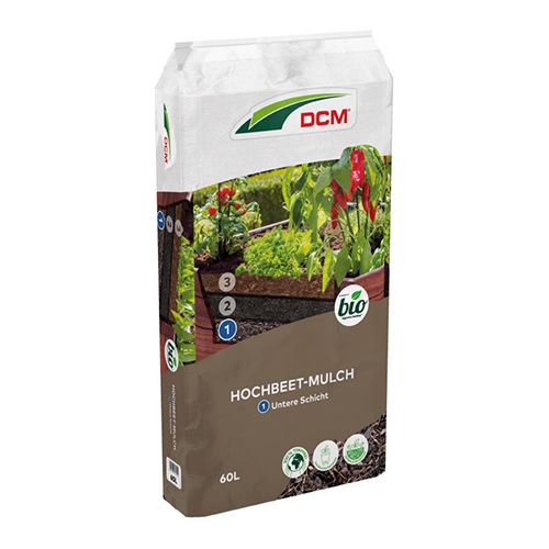 CUXIN DCM | Hochbeet-mulch Untere Schicht | 60 L