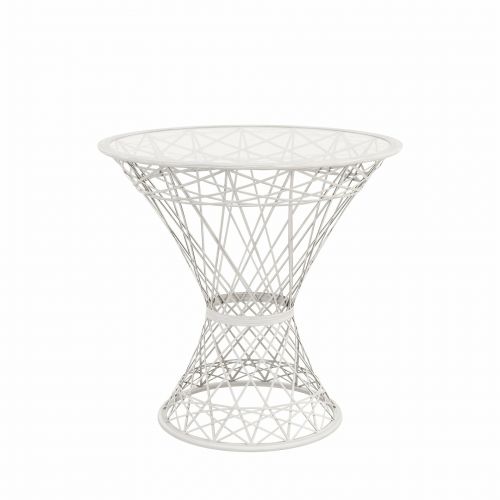 masson® Tisch, rund | 73 cm | Fiberglas | Weiß