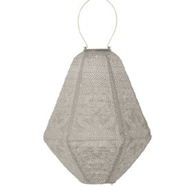 LUMIZ Solar-lampion Can | Marrakesh | Helltaupe  | Ø30 cm