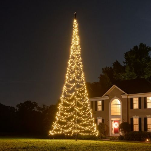 Fairybell Weihnachtsbaum | 800 cm | 1500 LED | Warmweiß mit Funkeln