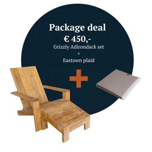 Package Deal: Adirondack-Set & plaid | Grizzly Chill-Dept.