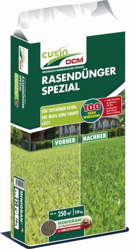 CUXIN DCM | Rasendünger Spezial | 10 kg für 250m²