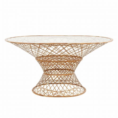 masson® Tisch, oval | 90 x 145 cm | Fiberglas | Bambus