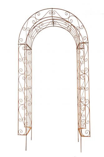 Badeko | Rosenbogen München | Cortenstahl | 250x140x20 cm