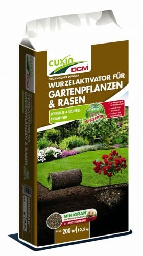 CUXIN DCM | Wurzelaktivator für Gartenpflanzen & Rasen | 10,5kg für 200m²