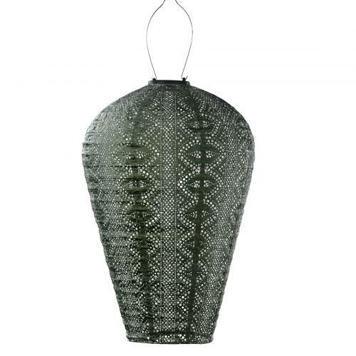 LUMIZ Solar-Lampion Ballon XL | Lace | Grün