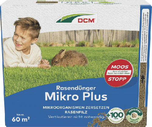 CUXIN DCM | Rasendünger Mikro plus | 3 kg