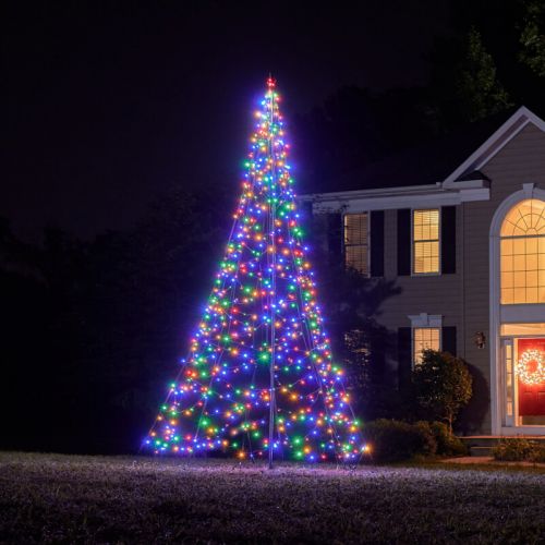 Fairybell Weihnachtsbaum | 400 cm | 640 LED | Multi Colour | inkl. Mast