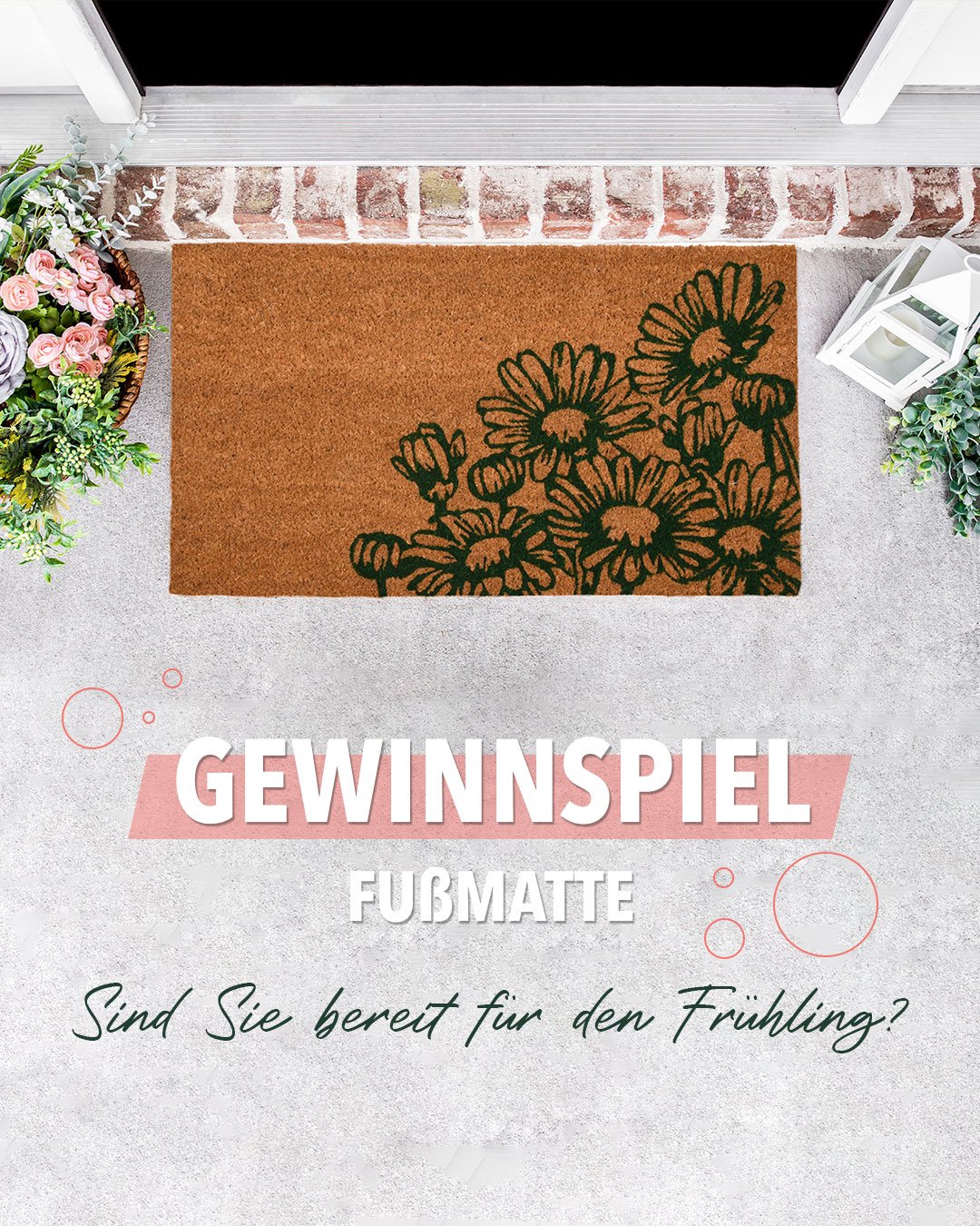 Gewinnspiel - Fußmatte