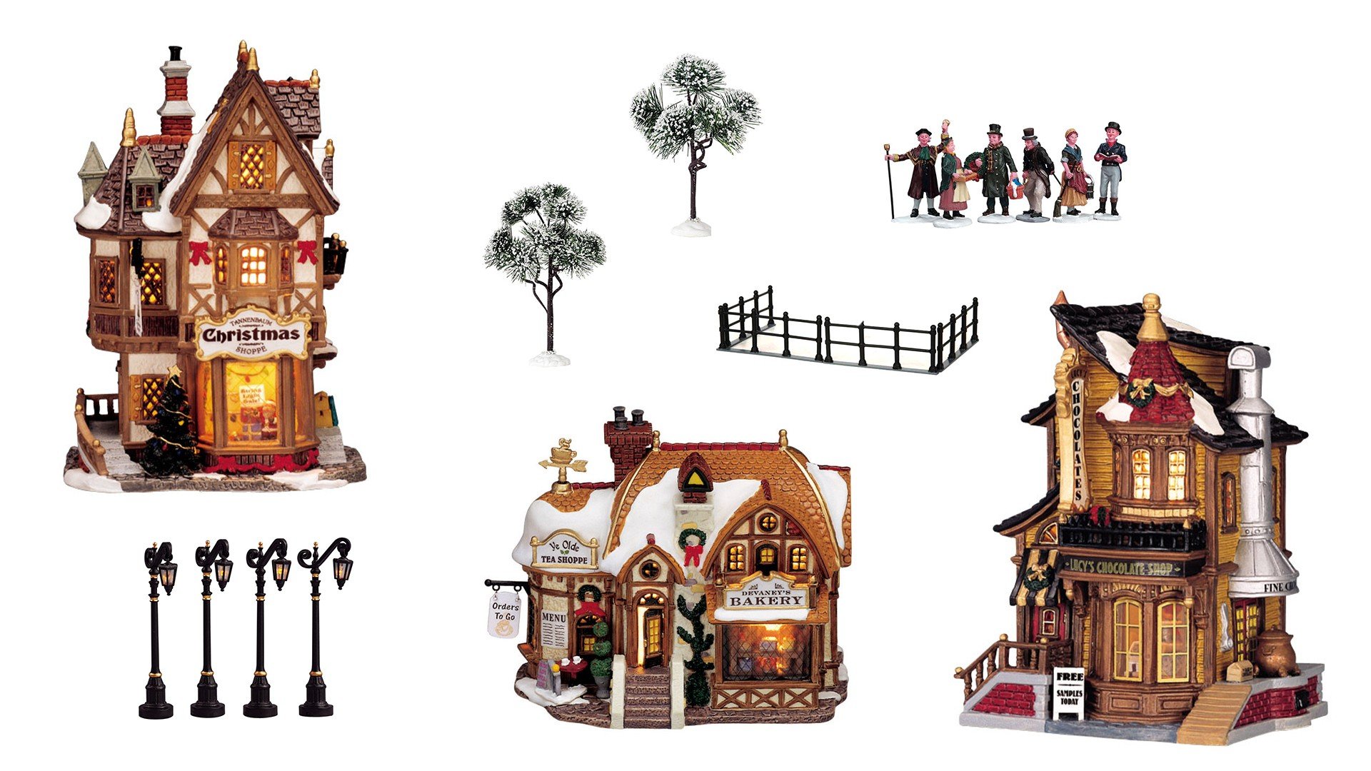 LEMAX Set Sweet Christmas Village | 8-teilig