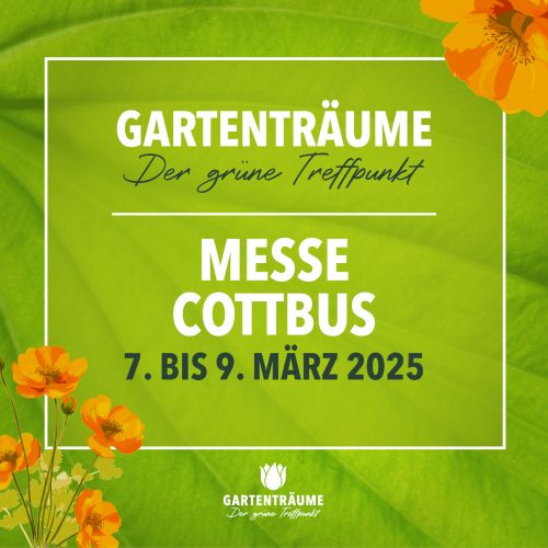 Eintrittskarte Gartenträume Cottbus 2025