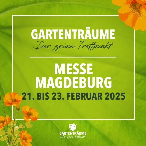 Eintrittskarte Gartenträume Magdeburg 2025