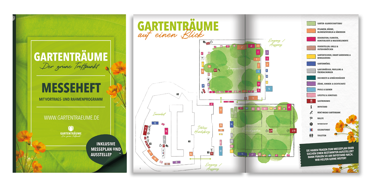 Messeheft Gartenträume Lingen